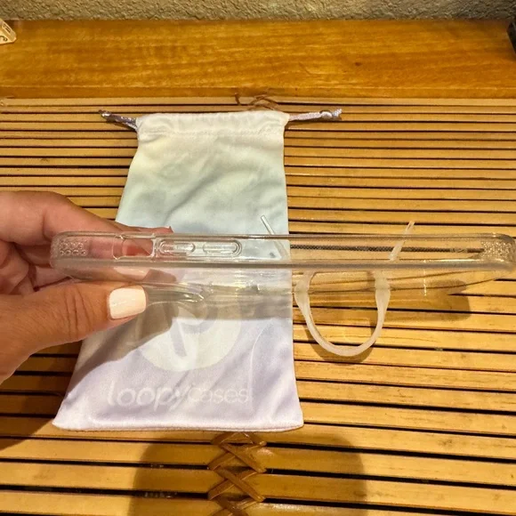 Loopy Case Fits 15 Pro Max Clear Opal - Picture 9 of 16